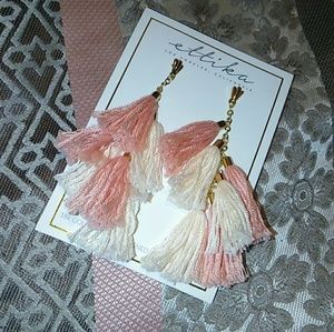 Beautiful tassel earrings